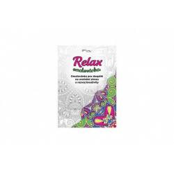 Relax omalovánka antistresová CZ verze 21x30cm