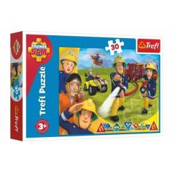Puzzle Požárník Sam/Připraveni pomoct 30 dílků
