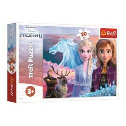 Puzzle Ledové království II/Frozen II 30 dílků 27x20cm v krabici 21x14x4cm