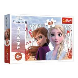 Puzzle Ledové království II/Frozen II 60 dílků 33x22cm v krabici 21x14x4cm