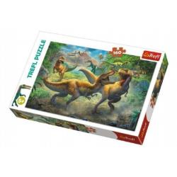 Puzzle Dinosauři/Tyranosaurus 41x27,5cm 160 dílků