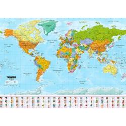 Mapa světa XXL - plakát