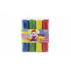 Modelína/Plastelína Nara 4 barvy 460 g