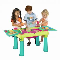 Dětský stolek Keter Creative Fun Table zelený / fialový