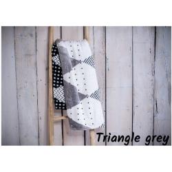 Deka z mikrovlákna 200 x 220 cm, triangle grey