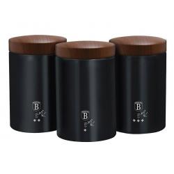 Dóza Berlingerhaus na potraviny sada 3 ks Ebony Line Rosewood