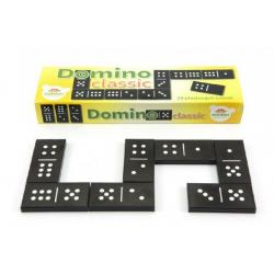 Domino Classic 28ks společenská hra plast v krabičce 21x6x3cm