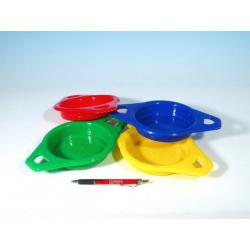 Sítko plast 15cm asst 4 barvy 12m+