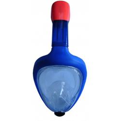 Celoobličejová potápěčská maska junior - modrá