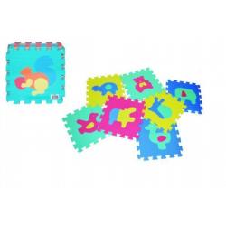 Pěnové puzzle Zvířata 30x30cm 10ks v sáčku
