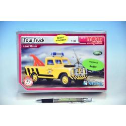 Stavebnice Monti 56 Tow Truck Land Rover 1:35 v krabici 22x15x6cm