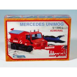 Stavebnice Monti 18 Komunal Mercedes 22x15x6cm
