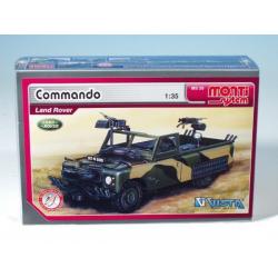 Stavebnice Monti 29 Commando Land Rover 1:35 v krabici 22x15x6cm