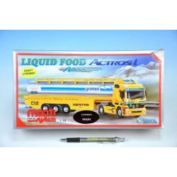 Stavebnice Monti 55 Liguid Food Actros L-MB 1:48 v krabici 31,5x16,5x8cm