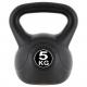 MAXXIVA Kettlebell činka, černá, 5 kg