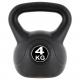 MAXXIVA Kettlebell činka, černá, 4 kg