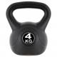 MAXXIVA Kettlebell činka, černá, 4 kg