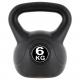 MAXXIVA Kettlebell činka, černá, 6 kg