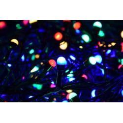 Vánoční LED osvětlení 20 m - barevné, 200 MAXI LED diod