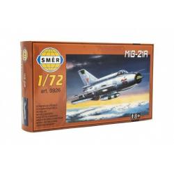 Model MiG-21R 1:72 15x21,8cm v krabici 25x14,5x4,5cm