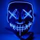 Děsivá LED svítící maska s dálkovým ovladačem