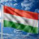 Vlajkový stožár vč. vlajky Maďarsko, 650 cm