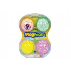 PlayFoam Modelína/Plastelína kuličková 4 barvy na kartě