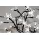 Dekorativní LED strom s květy - 45 cm, studená bílá