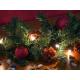 Vánoční dekorace - girlanda s LED osvětlením, 2,7 m