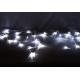 Vánoční světelný déšť - 5 m, 144 LED, studeně bílý