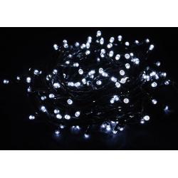 Vánoční LED řetěz - 30 m, 300 LED, studeně bílý