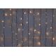 diLED světelný závěs - 200 LED, teple bílý, bez trafa
