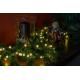 Vánoční dekorace - girlanda s osvětlením, 2,7 m, 200 LED