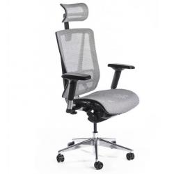Kancelářská židle Virginie - šedá