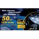 Vánoční LED řetěz - 5 m, 50 diod, teple bílý