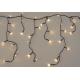 diLED světelný déšť - 180 LED teple bílá + napájení