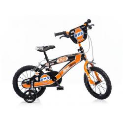 Dětské kolo Dino BMX 145 černé 14&quot 