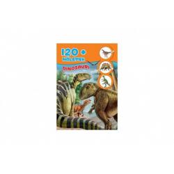 Pracovný zošit Dinosaury + 120 nálepiek SK verzia 21x30cm