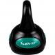 MOVIT Kettlebell činka - 10 kg, černá/petrolejová
