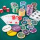 Pokerový kufr Texas Holdem Black Jack s laserovými žetony