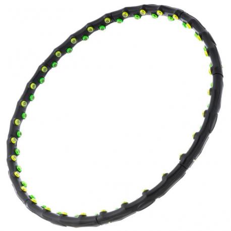 MAXXIVA Hula Hoop masážní obruč, 98 cm, černá