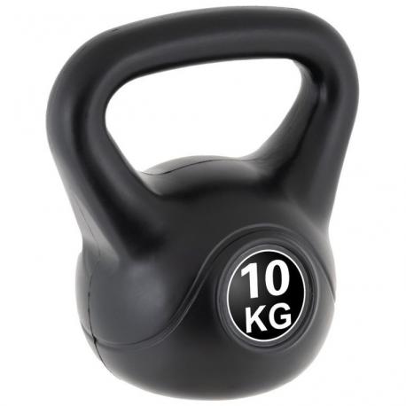 MAXXIVA Kettlebell činka, černá, 10 kg