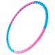 MAXXIVA Hula Hoop masážní obruč, 100 cm, modrá-růžová