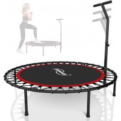 Physionics Fitness trampolína na doma i ven - 101 cm, červená