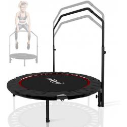 Physionics Fitness trampolína 101 cm, do 150 kg, červená