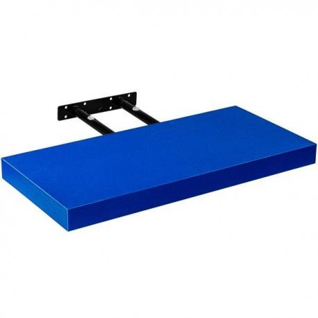 Stilista nástěnná police Volato, 100 cm, modrá