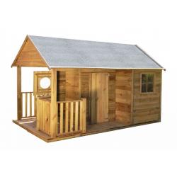 MARIMEX Domeček dětský dřevěný Farma, 270 x 171 x 170 cm