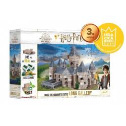 Stavějte z cihel Harry Potter - Dlouhá galerie stavebnice Brick Trick v krabici 40x27x9cm