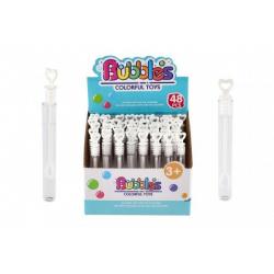 Bublifuk mini 5 ml bílý svatební 10,5cm