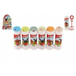 Bublifuk 60ml Králíček Bing mix barev v plastové lahvičce